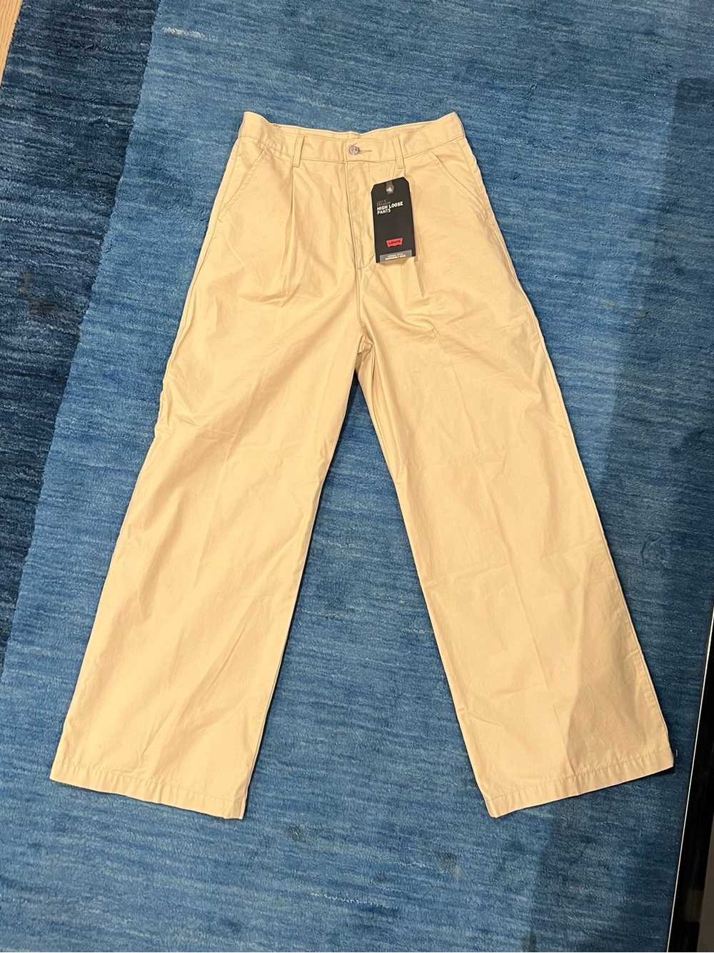 Levi's Beige Wide-Leg Women's Pants